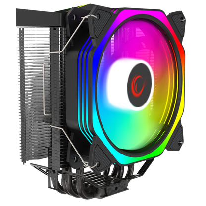 OCTAGON C50 Siyah 1800RPM AM5/LGA1700 Uyumlu Hava Soğutmalı CPU Fan - Rampage