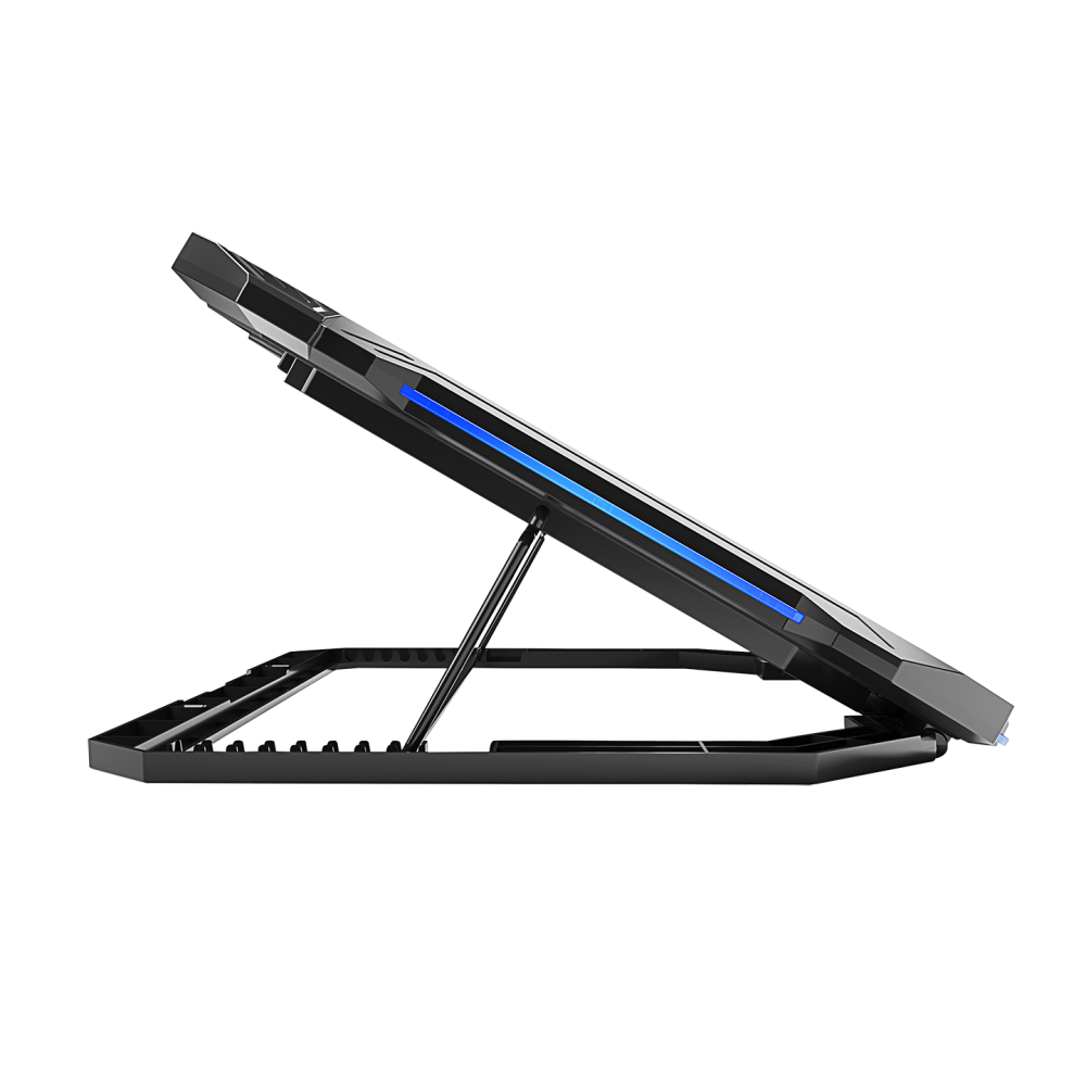 Sirius S46 RGB Işıklı 2 Fanlı Yükseklik Ayarlı USB Port Notebook Soğutucu - Rampage