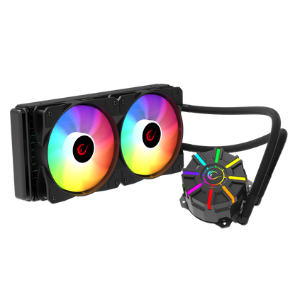 HELIOS C2 Siyah 68CFM 1800RPM Rainbow AMD AM5/INTEL LGA1700 240mm Sıvı Soğutmalı CPU Fan