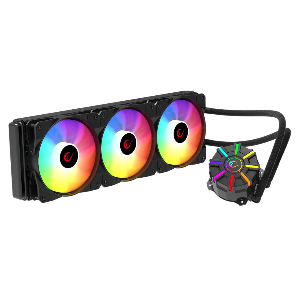 HELIOS C3 Siyah 68CFM 1800RPM Rainbow AMD AM5/INTEL LGA1700 360mm Sıvı Soğutmalı CPU Fan