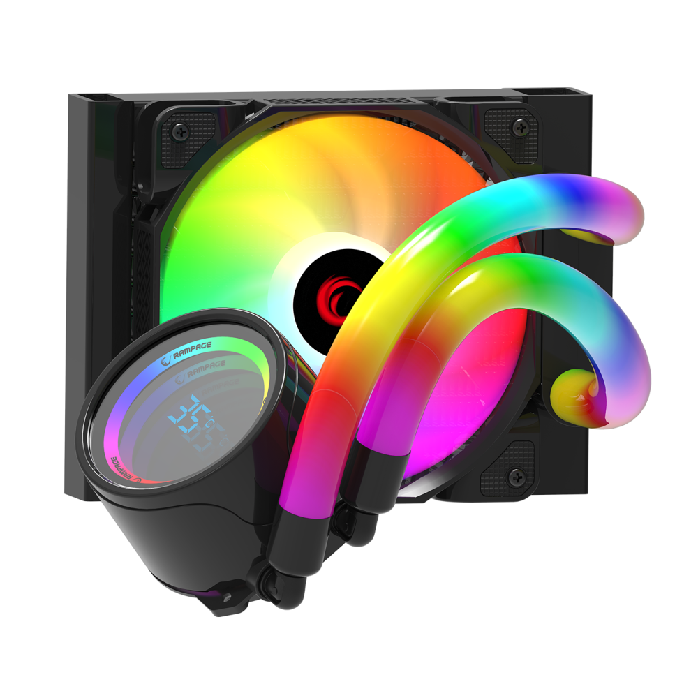 ICEBLADE C5 Siyah 2000RPM 120mm Sıvı Soğutmalı CPU Fan