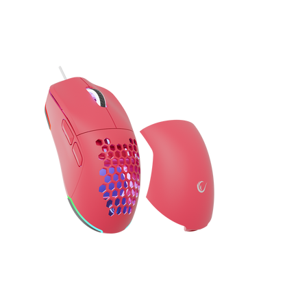 BLINK Pembe 7 Makro Tuşlu RGB 12800 DPI Gaming Oyuncu Mouse - Rampage