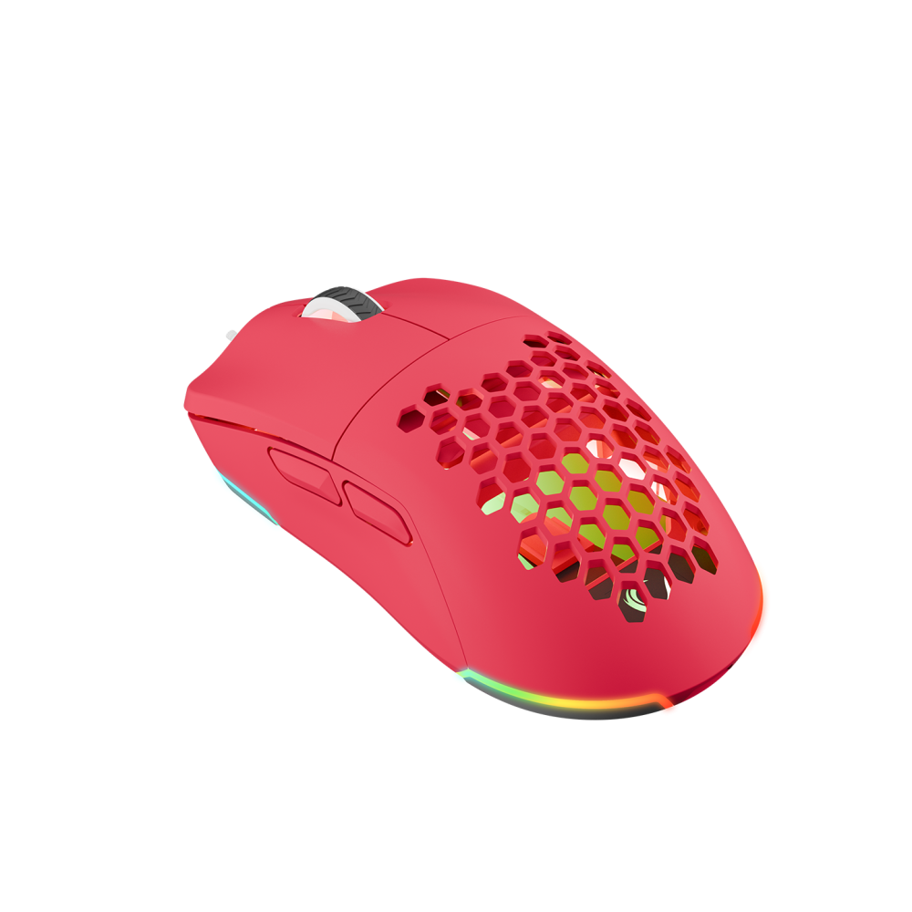 BLINK Pembe 7 Makro Tuşlu RGB 12800 DPI Gaming Oyuncu Mouse - Rampage