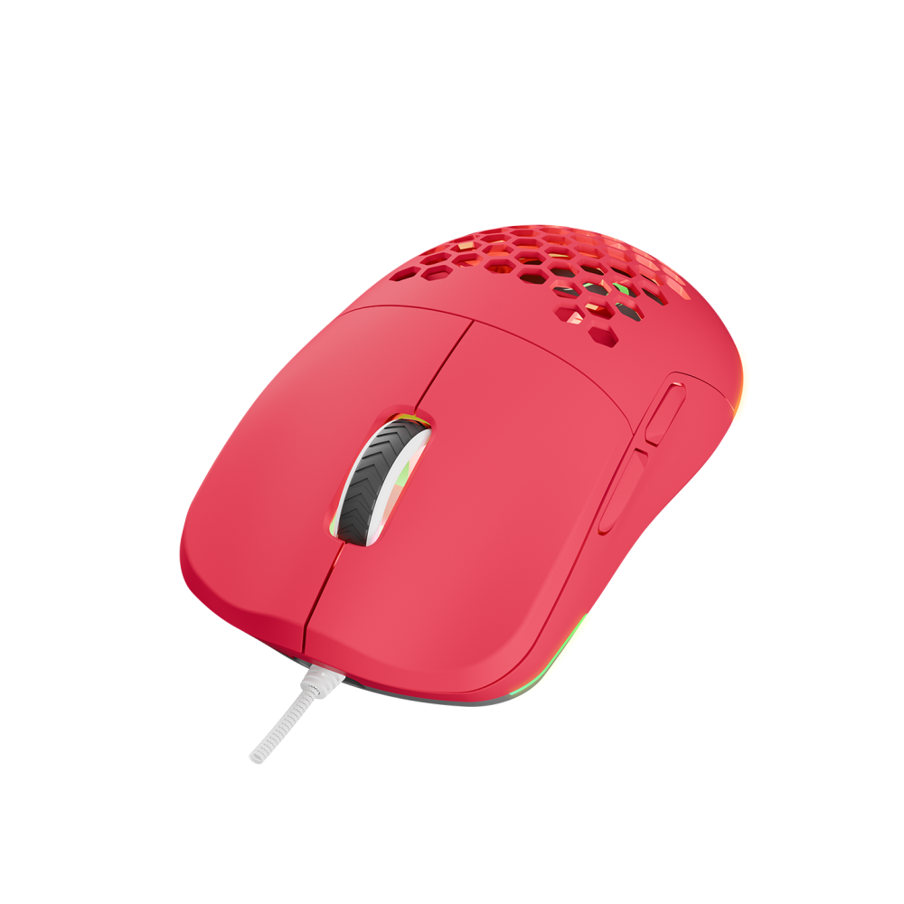 BLINK Pembe 7 Makro Tuşlu RGB 12800 DPI Gaming Oyuncu Mouse - Rampage