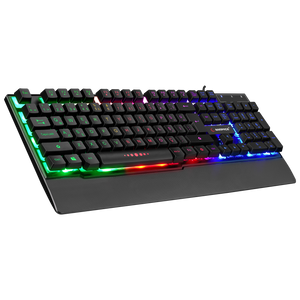 KB-R66 BUBBLE USB Gökkuşağı Aydınlatmalı Q Multimedia Gaming Klavye - Rampage