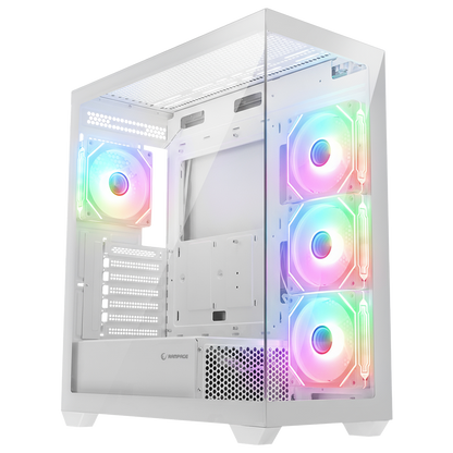 V4 750W 80 Plus Atx Mid-T Oyuncu Kasası-Beyaz