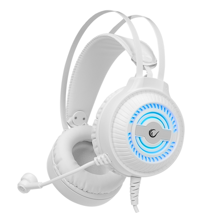 RM-K30 THUNDER PRO Beyaz 7.1 Surround Mikrofonlu Oyuncu Kulaklığı - Rampage