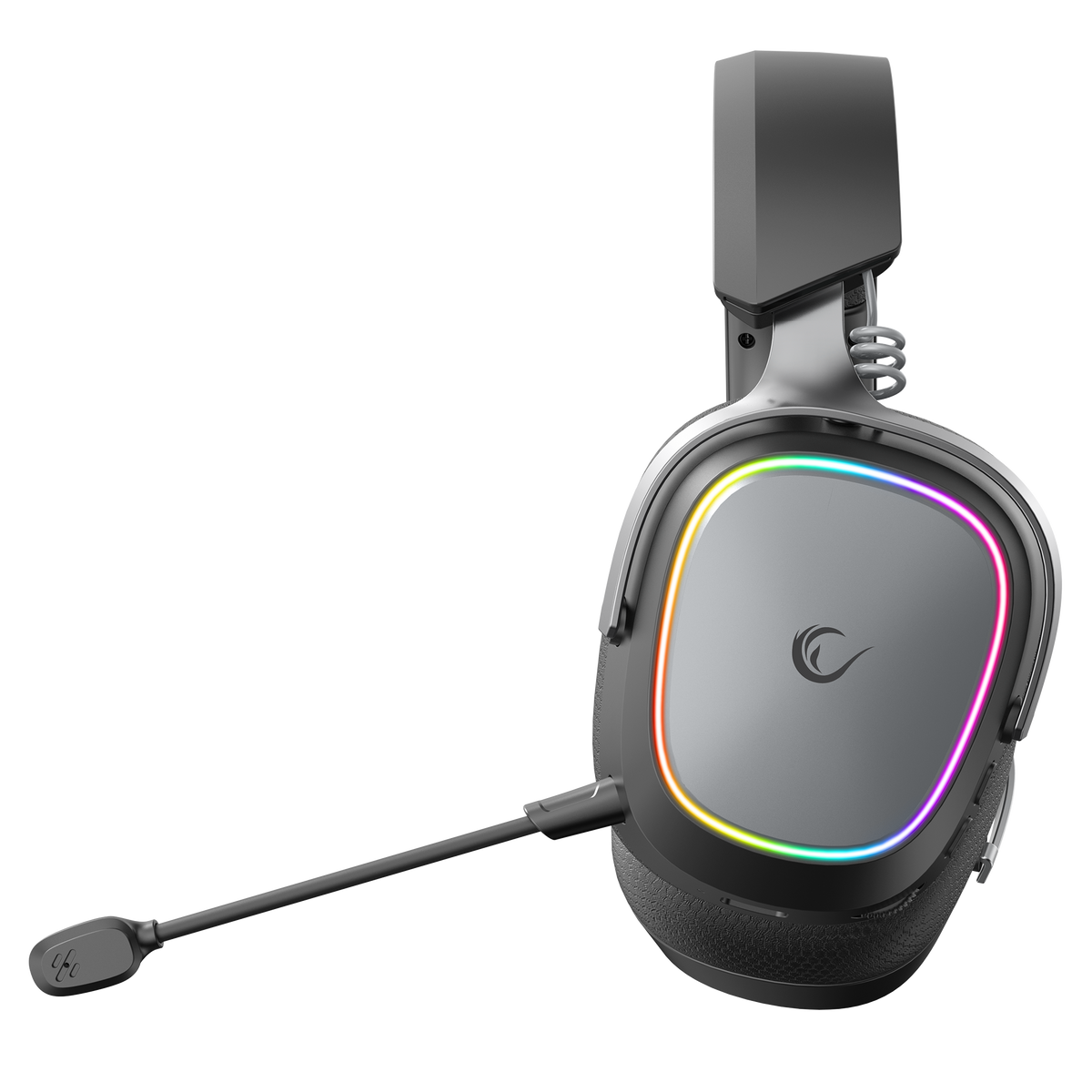 Retsu 2.4G+ Bluetooth Fabric and Leather Protein Earpad Gaming Headset ...