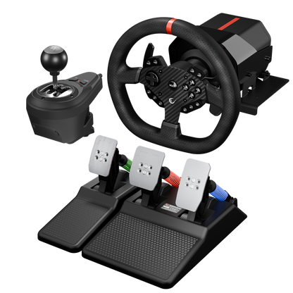 Rowdy V997 Only PC-3 Force Feedback Gaming Wheel with Pedal and Gear