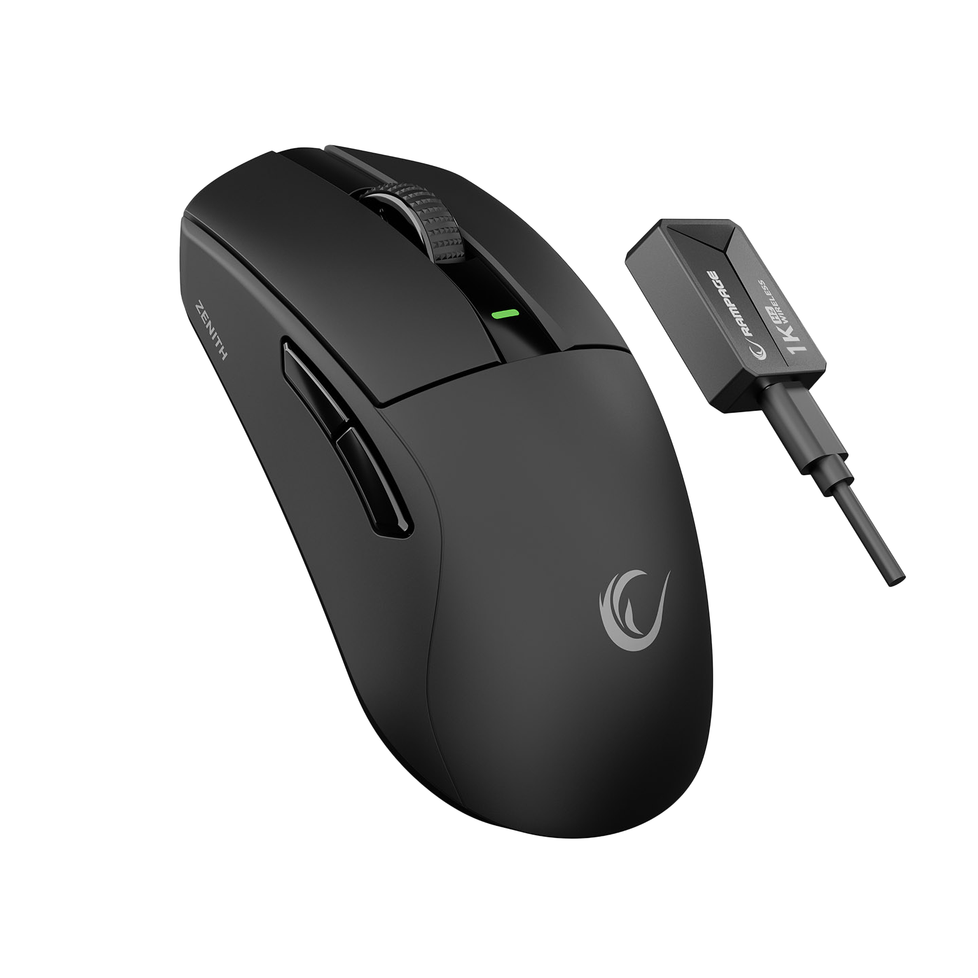 Zenith 1000 Hz Kablosuz Oyuncu Mouse-Siyah
