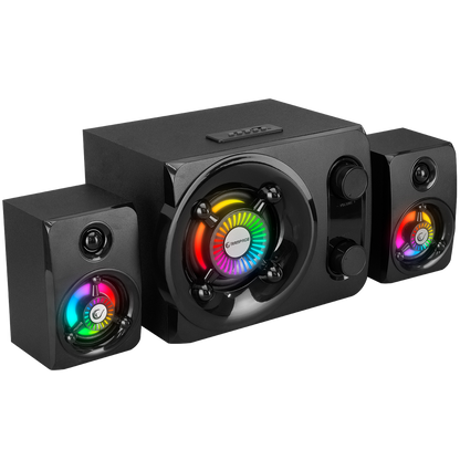 Rms-G8 Antares 2+1 25W Bluetooth+Usb Rainbow Oyuncu Speaker Hoparlör-Siyah