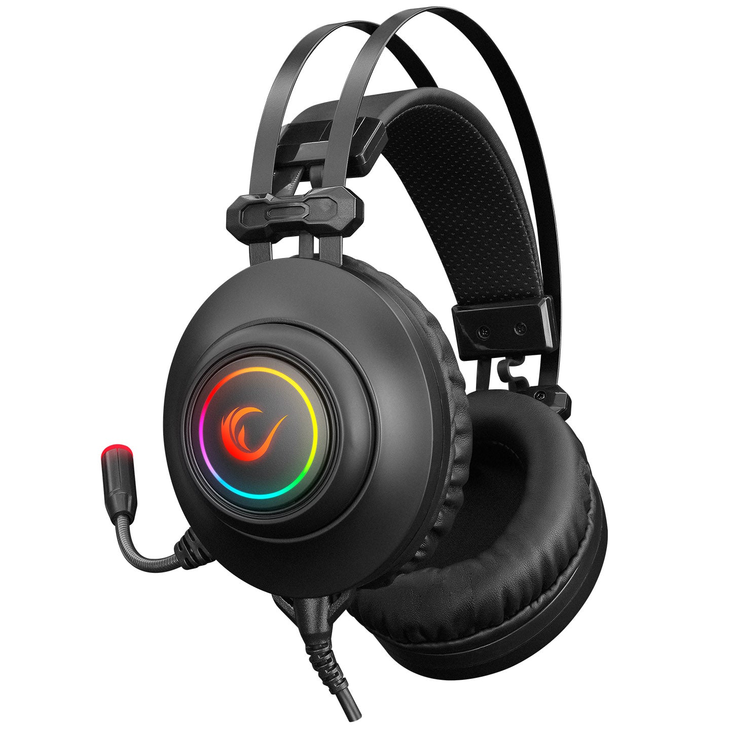 RM-K1 PULSAR RGB 7.1 Oyuncu Kulaklığı - Siyah