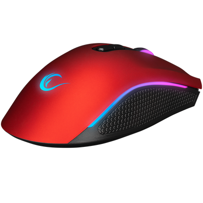 SMX-R44 V2 Makrolu Kırmızı 12800 DPI RGB Ledli 80 Million Huano Switch Gaming Oyuncu Mouse - Rampage