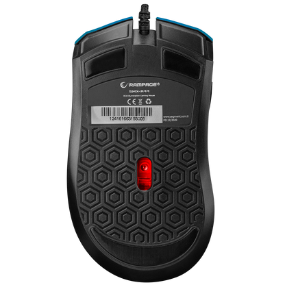 SMX-R44 V2 Makrolu Mavi 12800 DPI RGB Ledli 80 Million Huano Switch Gaming Oyuncu Mouse