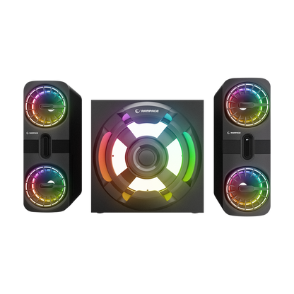 Rms-311 Shard 2+1 80W Usb-Bluetooth,HMDI,Optica Rgb Speaker-Siyah