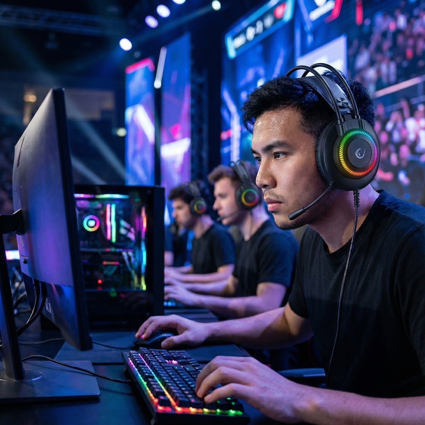 3.5mm 3D Surround Oyuncu Kulaklığı