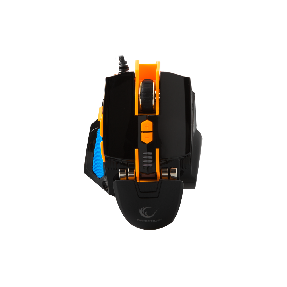 SMX-R4 Usb Siyah 4000 Dpi Makrolu Oyuncu Mouse - Rampage