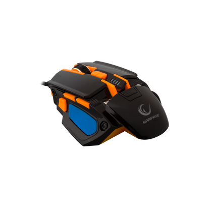 SMX-R4 Usb Siyah 4000 Dpi Makrolu Oyuncu Mouse - Rampage