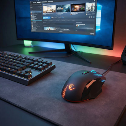 Smx-G38 Claw 7 Makro Tuşlu RGB 12800 Dpi Oyuncu Mouse