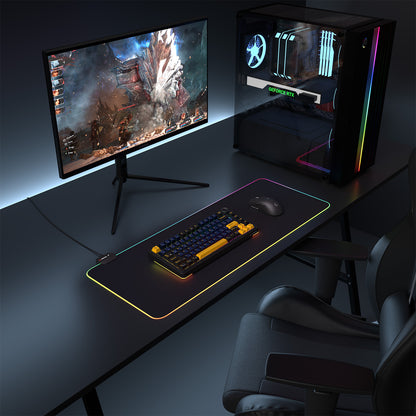 Mp-22 30x80 cm RGB Gaming Mouse Pad-Black