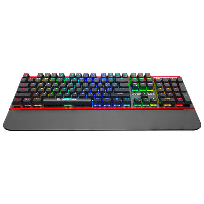 HYDRA R6 PLUS Aluminyum Kaplama Mavi Switch Gaming Mekanik Klavye - Rampage