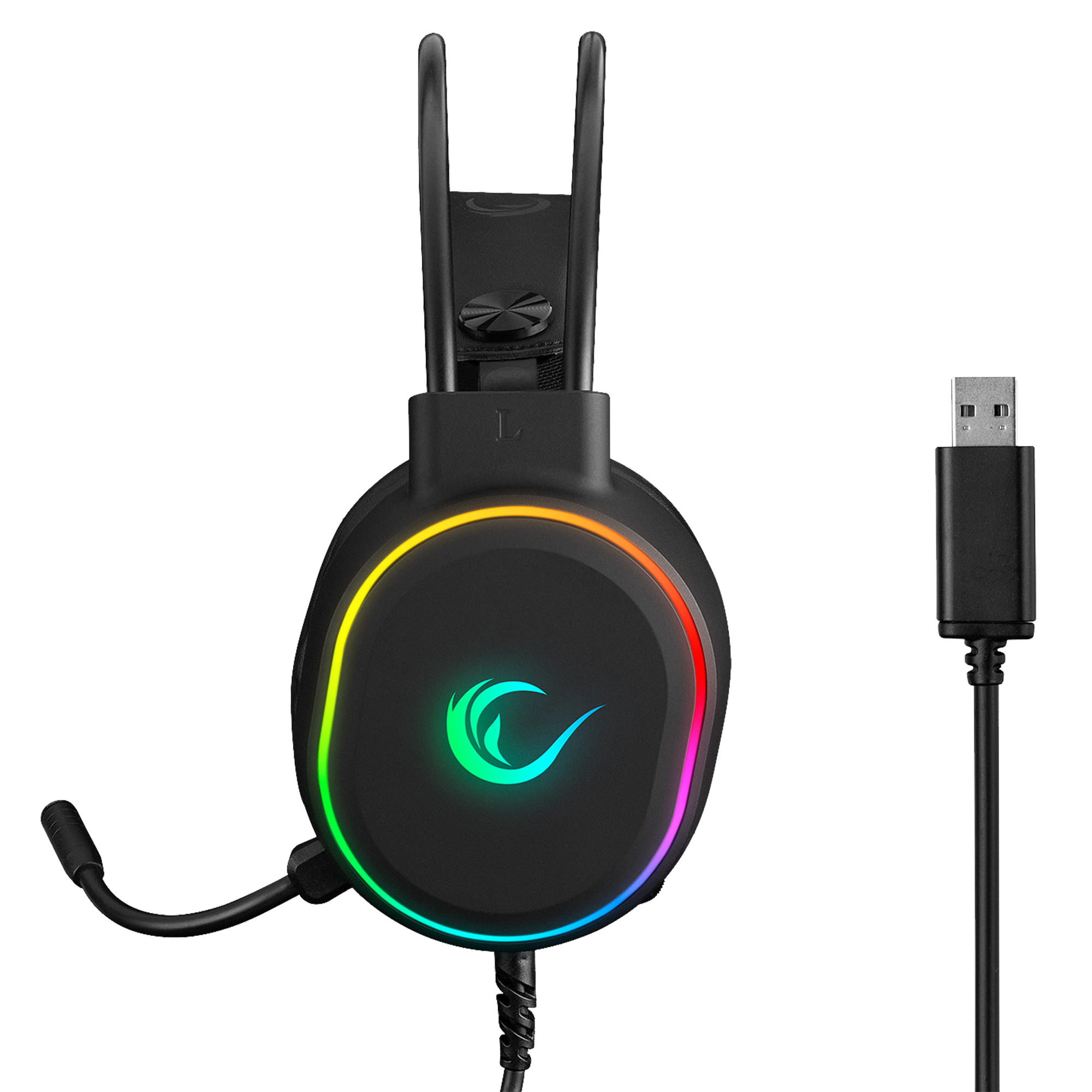 RGB 7.1 Oyuncu Kulaklığı-Siyah