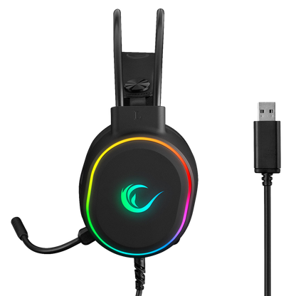 RGB 7.1 Oyuncu Kulaklığı-Siyah