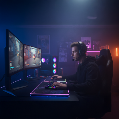 X-CHAIN - Temper Camlı 750W 80 Plus Bronze 4 Adet RGB Fanlı Gaming Oyuncu Kasası