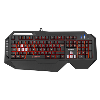 SLAYER KB-R11 Siyah USB Tuş Aydınlatmalı Makrolu US Q Gaming Klavye - Rampage