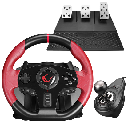 PS3/PS4/PC/XBOXONE/XBOX360 /SWITCH 3 Pedallı -El Vitesli Gaming Oyuncu Direksiyonu