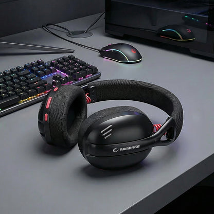 Crack H11 Type-C Wireless Gaming Headset - Black