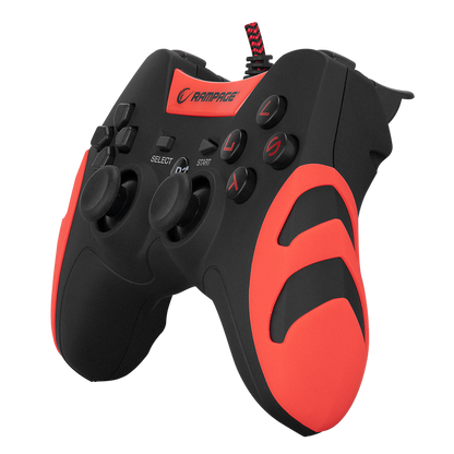 SG-R218 PS3/PC X INPUT Kırmızı USB 1.8m Joypad - Rampage