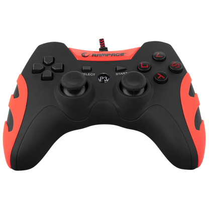SG-R218 PS3/PC X INPUT Kırmızı USB 1.8m Joypad - Rampage