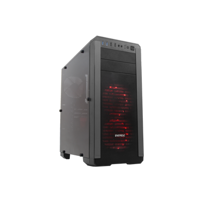 Pulsar V1 2*Usb3.0+ 2* USB 2,0 + 2*12cm Led +1*12CM RED Fan Pencereli Oyun Kasa
