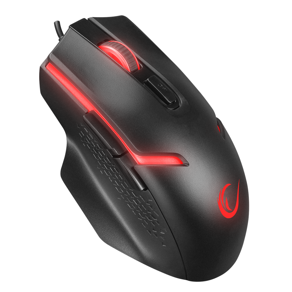 KM-9858 JAZZY Siyah Rainbow Backlight Makro Tuşlu Gaming Klavye + 3600 dpi Mouse Set
