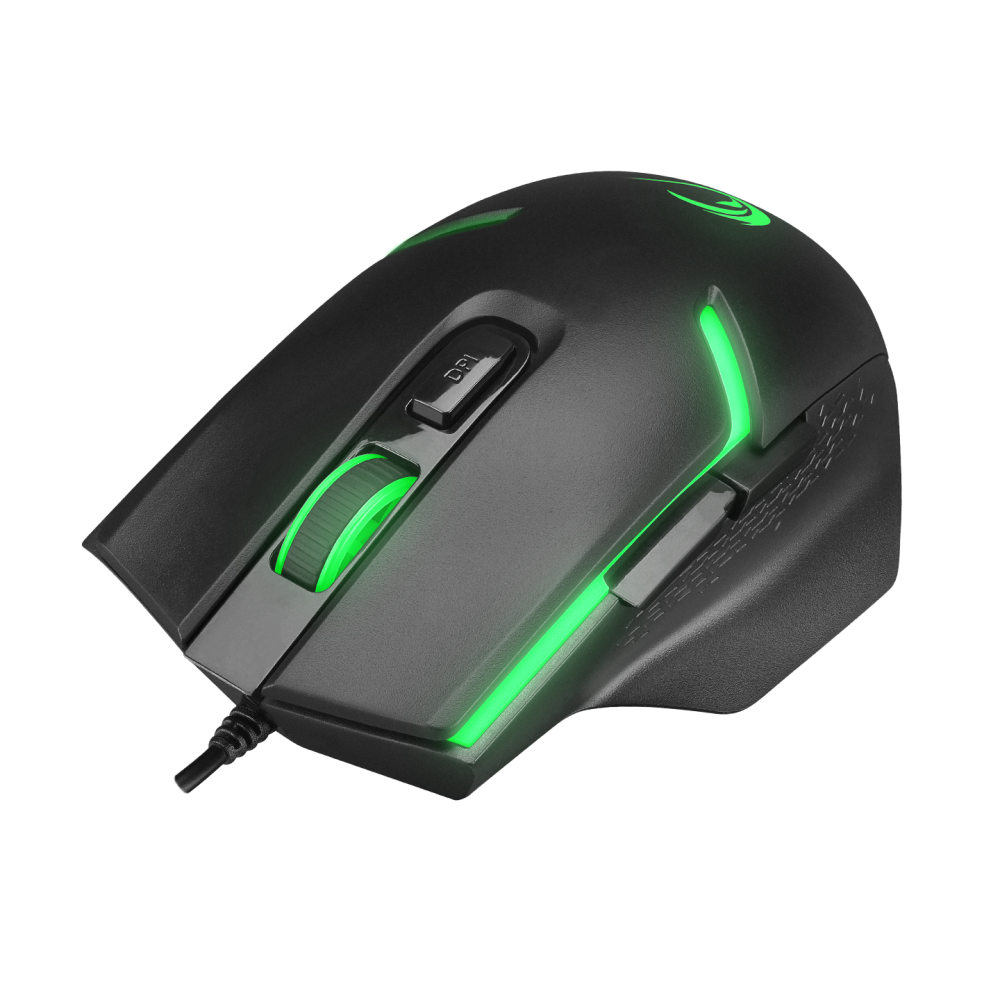 KM-9858 JAZZY Siyah Rainbow Backlight Makro Tuşlu Gaming Klavye + 3600 dpi Mouse Set - Rampage