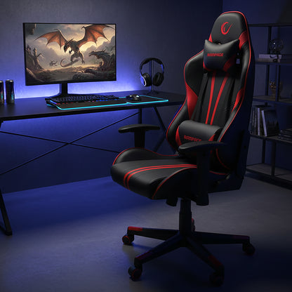 KL-R17 Titan Gaming Chair-Red/Black
