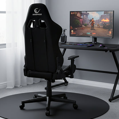 KL-R83 Carbon High-End Non-Sweating Fabric Gaming Chair-Gray/Black