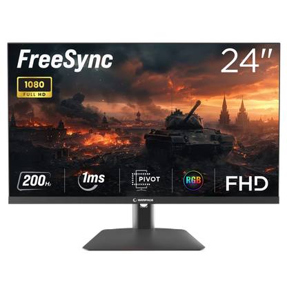 Flash RM-244S 24” 200Hz 1ms FHD Gaming Monitor