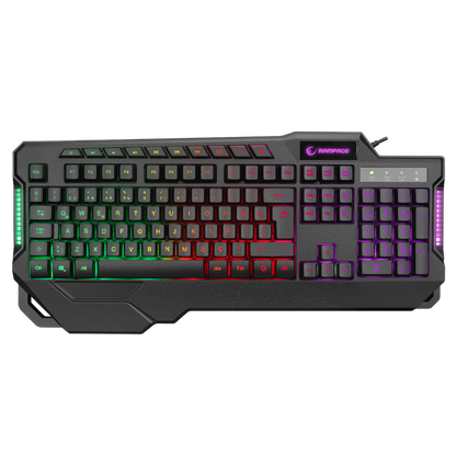 KB-R46 CARISMA USB Rainbow Aydınlatmalı Q Gaming Oyuncu Klavye - Rampage