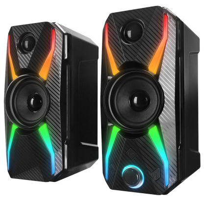 RMS-X5 2.0 Siyah Multimedia Gaming USB Speaker
