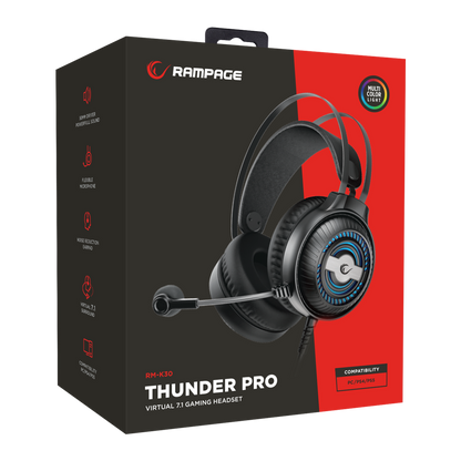 Rm-K30 Thunder Pro 7.1 Oyuncu Kulaklığı