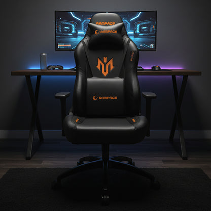 KL-R45 Massive Gaming Chair-Orange/Black