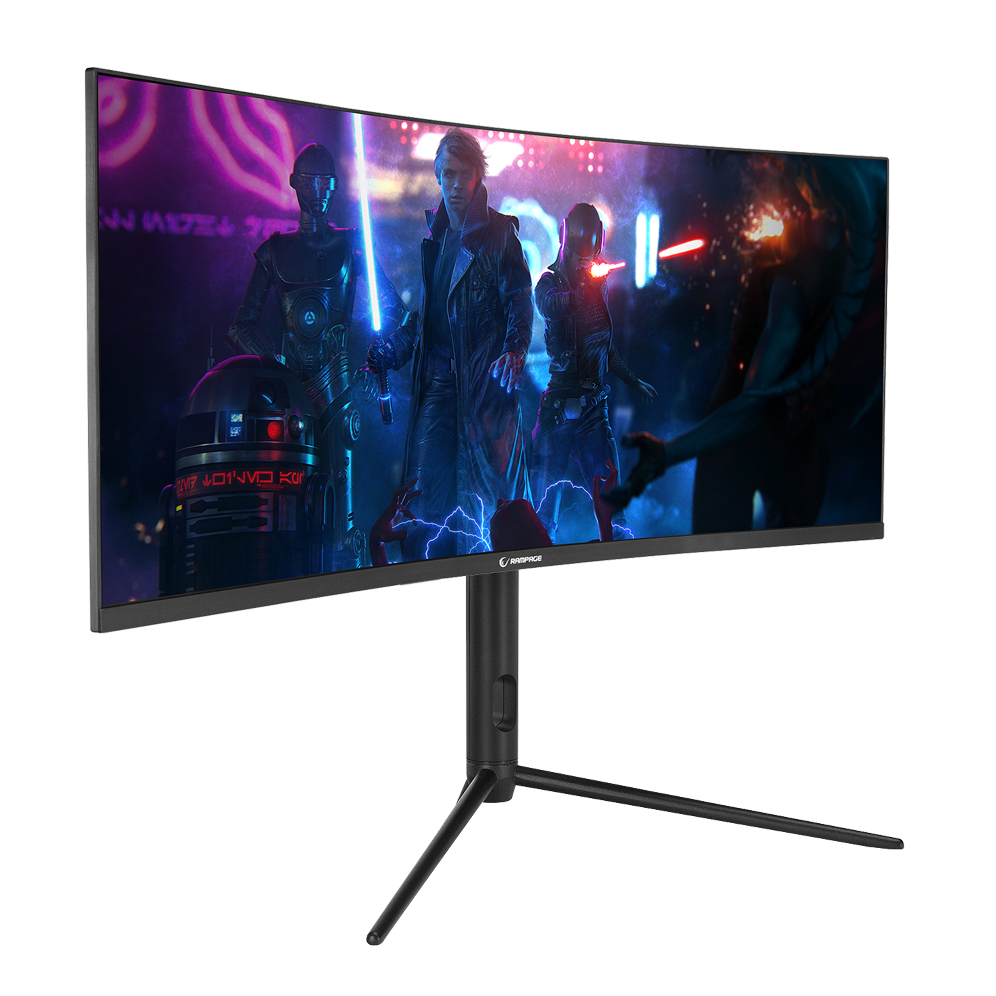 Raiden RA30R200C 30-inch 200Hz AUO VA WFHD AdaptiveSync Curved Gaming Monitor