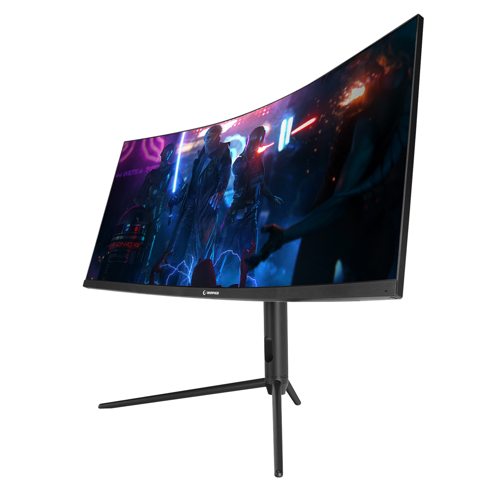Raiden RA30R200C 30-inch 200Hz AUO VA WFHD AdaptiveSync Curved Gaming Monitor