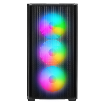 Mesh Atx Mid-T Oyuncu Kasası-Siyah