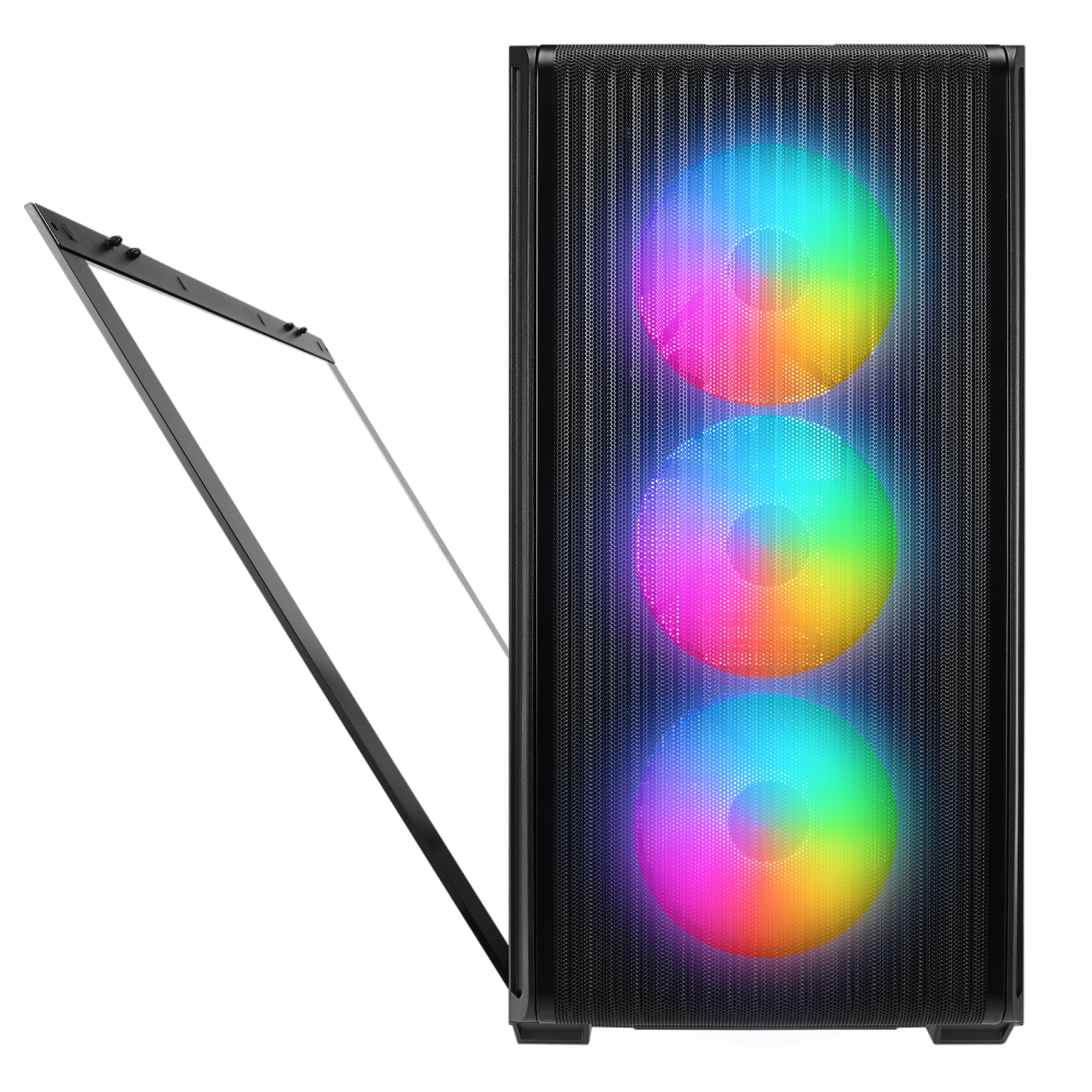 Mesh Atx Mid-T Oyuncu Kasası-Siyah