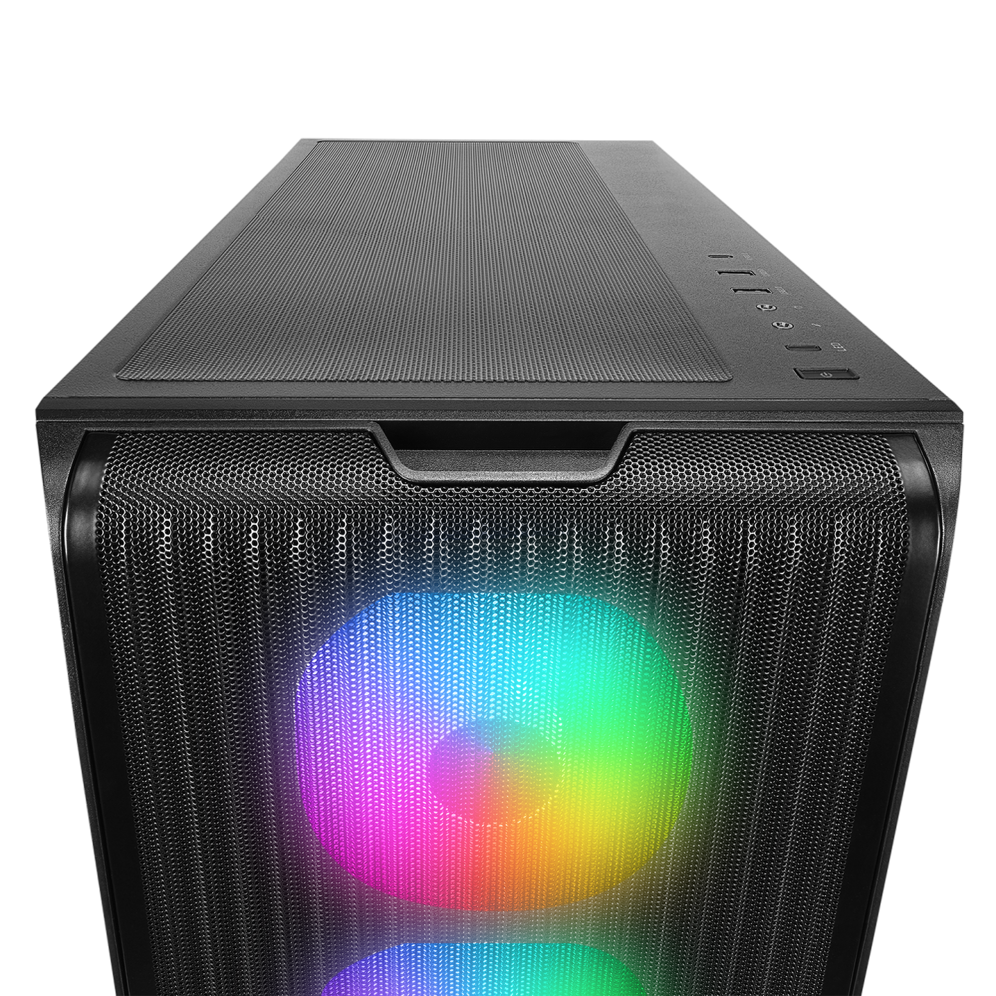 Mesh Atx Mid-T Oyuncu Kasası-Siyah