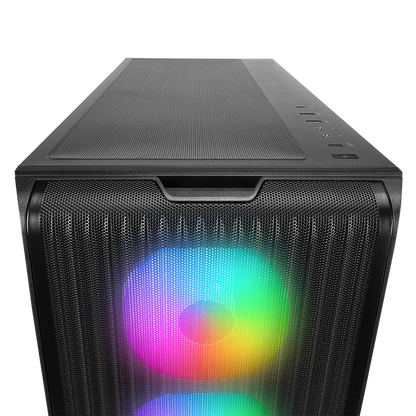 Mesh Atx Mid-T Oyuncu Kasası-Siyah