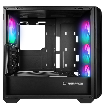 Mesh Atx Mid-T Oyuncu Kasası-Siyah